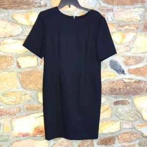 Jaeger black wool dress